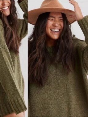 aerie Olive Green Sweater